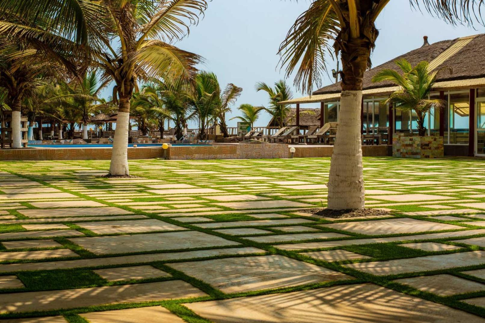 Ocean Green Beach Resort Prampram エクステリア 写真